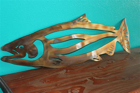 metal fish wall art